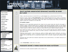 Tablet Screenshot of kufr.cz